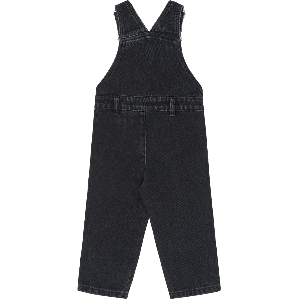 THE NEW SIBLINGS TNSTValu Denim Dungarees Overalls Black denim wash 502