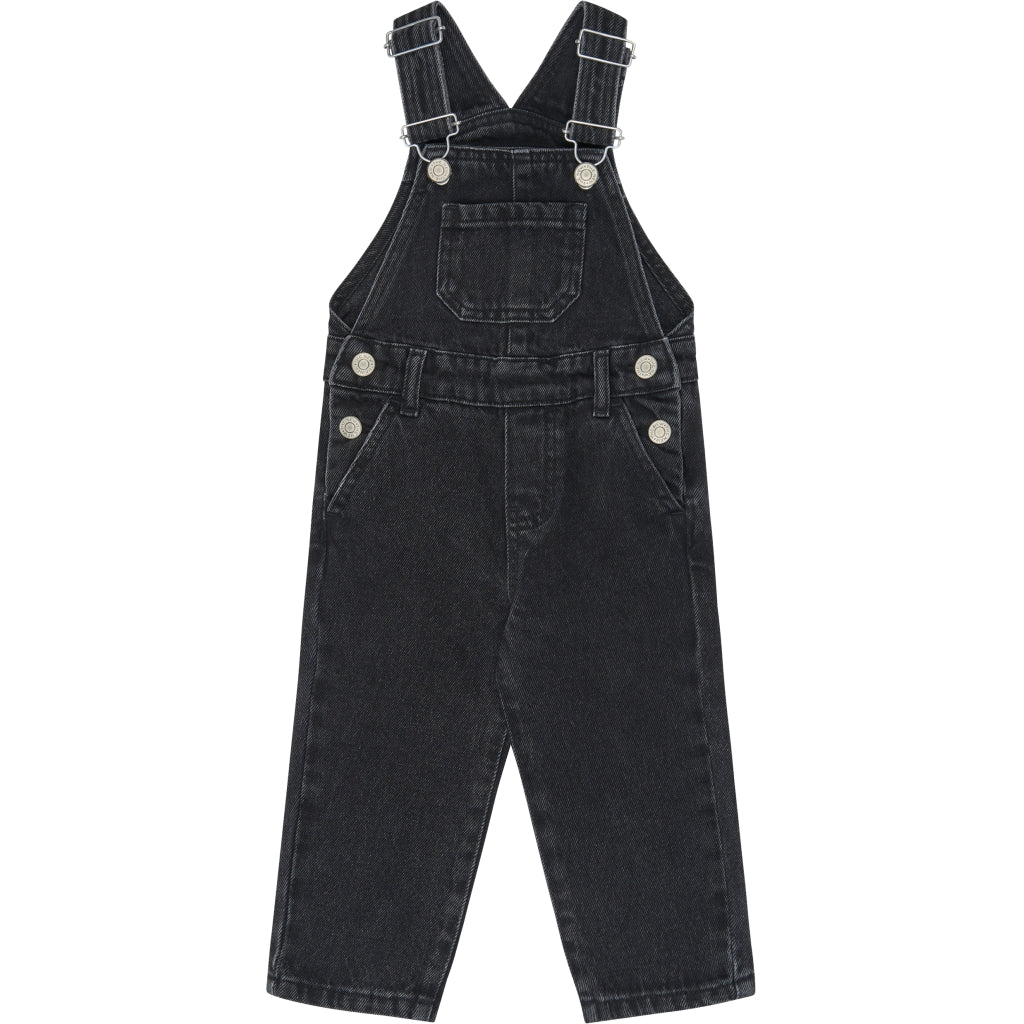 THE NEW SIBLINGS TNSTValu Denim Dungarees Overalls Black denim wash 502