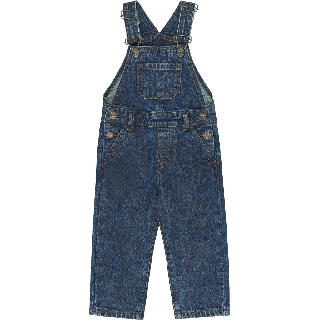 THE NEW SIBLINGS TNSTValu Denim Dungarees Overalls DARK BLUE DENIM