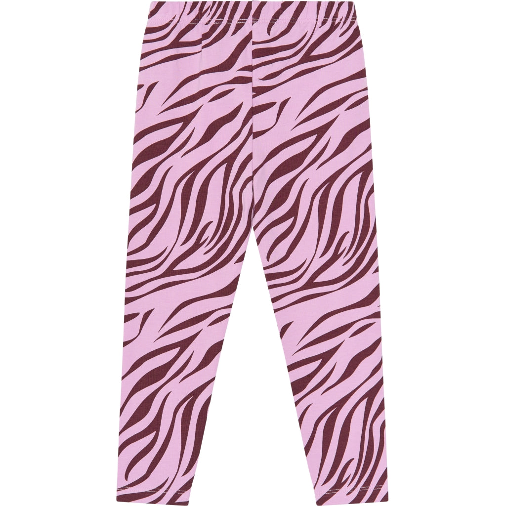 THE NEW SIBLINGS TNSTVerde leggings Leggings Pink Lavender AOP TN
