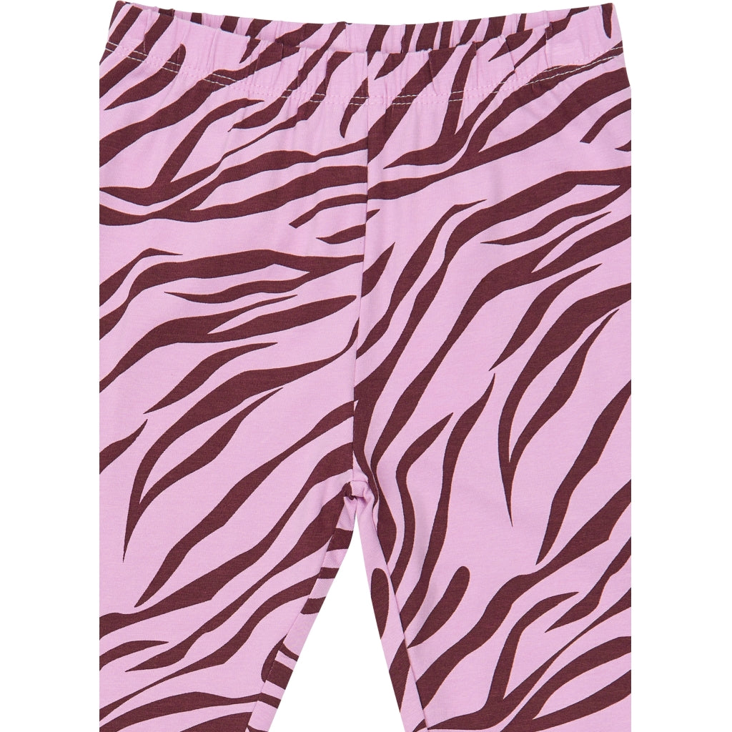 THE NEW SIBLINGS TNSTVerde leggings Leggings Pink Lavender AOP TN