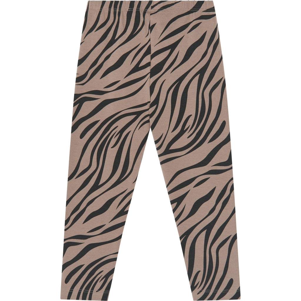 THE NEW SIBLINGS TNSTVerde leggings Leggings Taupe Gray AOP TN