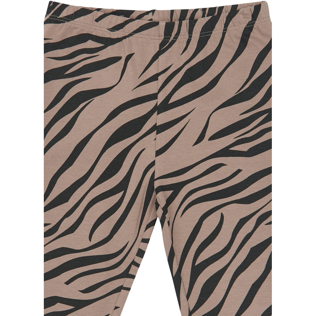 THE NEW SIBLINGS TNSTVerde leggings Leggings Taupe Gray AOP TN
