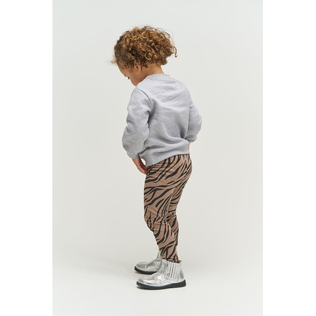 THE NEW SIBLINGS TNSTVerde leggings Leggings Taupe Gray AOP TN