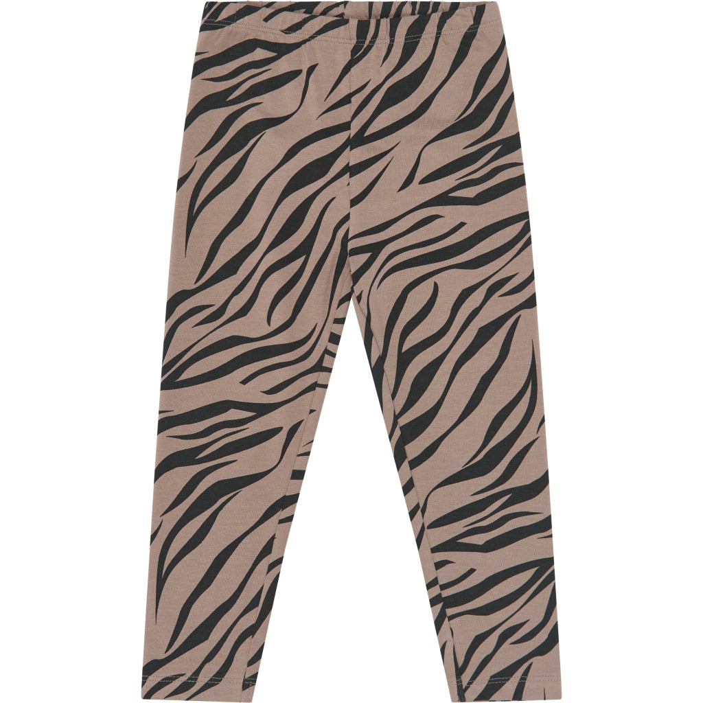 THE NEW SIBLINGS TNSTVerde leggings Leggings Taupe Gray AOP TN