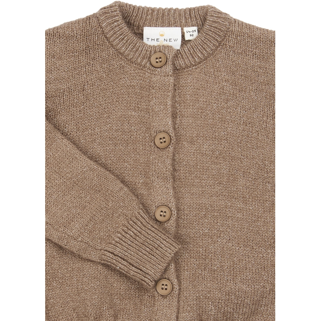 THE NEW SIBLINGS TNSTVeri Knit cardigan Cardigan Taupe Gray TN
