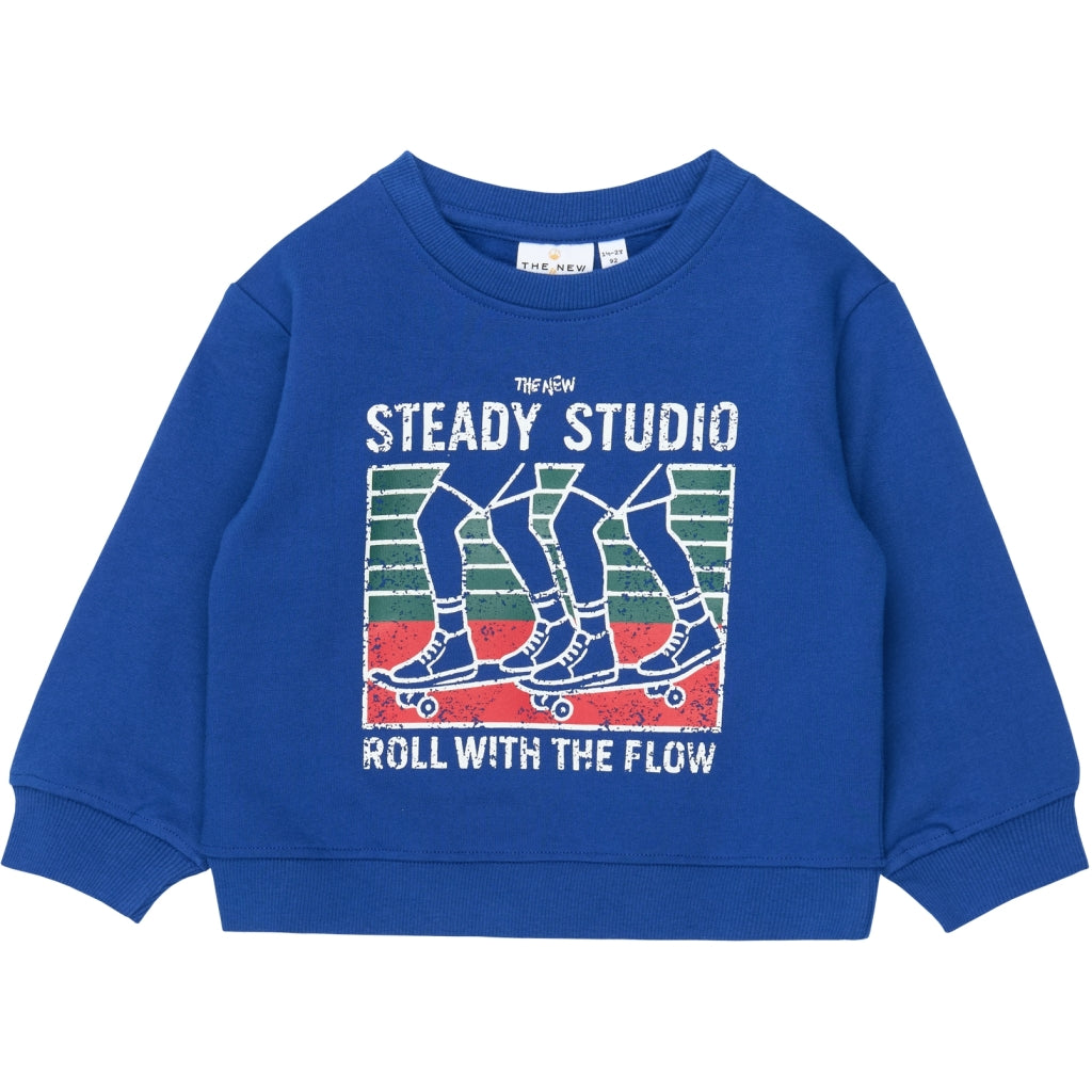 THE NEW SIBLINGS TNSTVernee Oversized sweatshirt Sweatshirt Mazarine Blue
