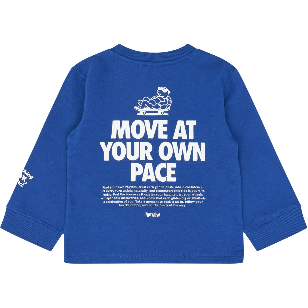 THE NEW SIBLINGS TNSTVernon Oversized sweatshirt Sweatshirt Mazarine Blue
