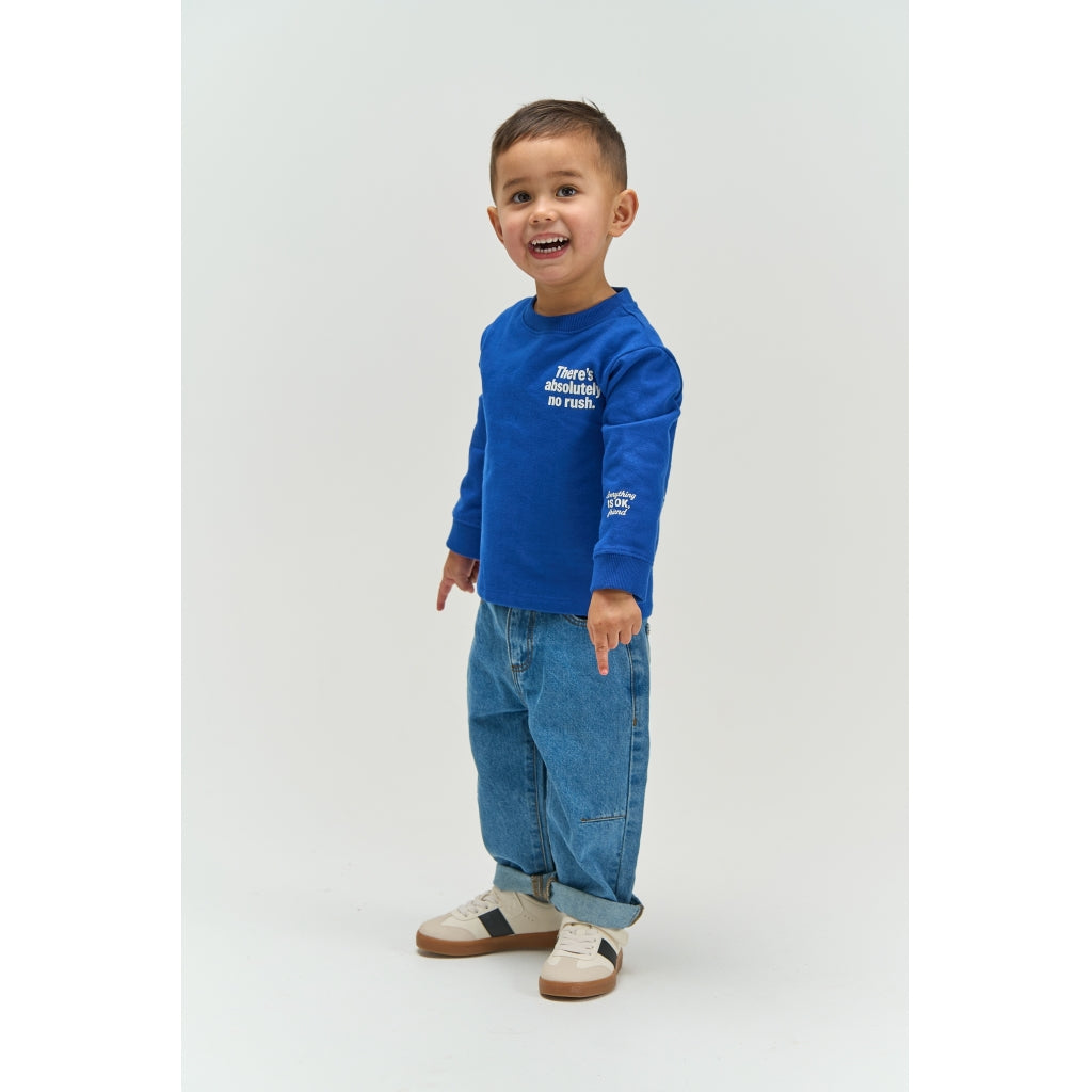 THE NEW SIBLINGS TNSTVernon Oversized sweatshirt Sweatshirt Mazarine Blue