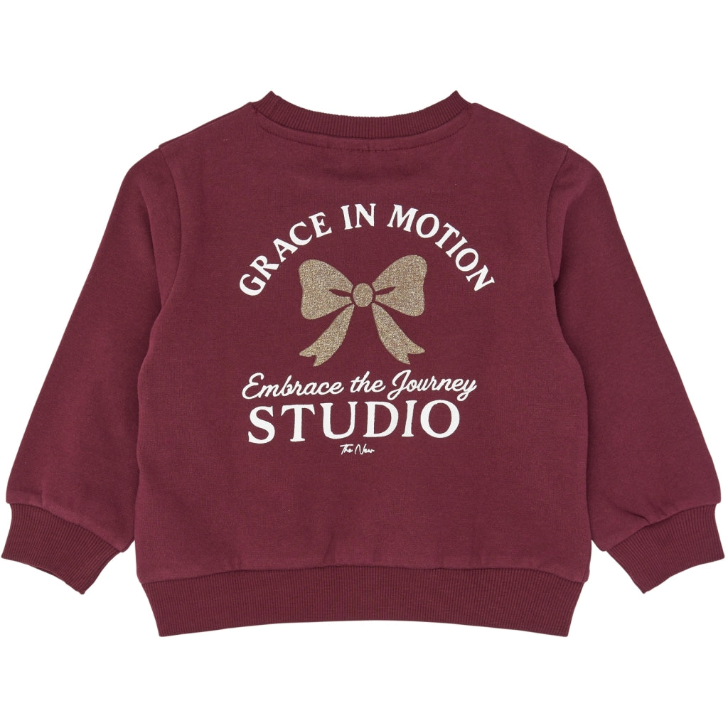 THE NEW SIBLINGS TNSTVerona sweatshirt Sweatshirt Burgundy TN