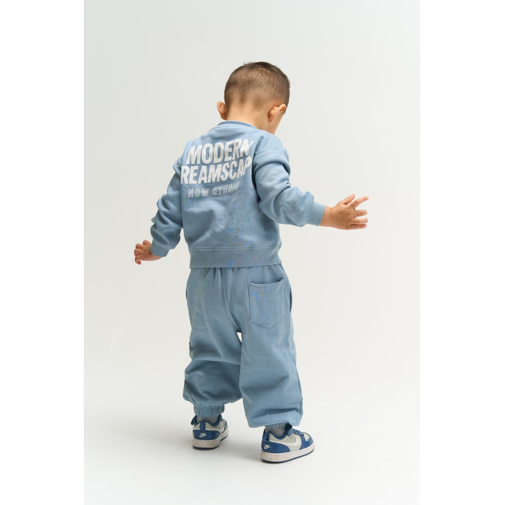 THE NEW SIBLINGS TNSTVerylo Baggy Sweatpants Bukser Ashley Blue