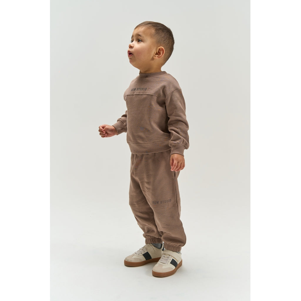 THE NEW SIBLINGS TNSTVerylo Baggy Sweatpants Bukser Taupe Gray TN