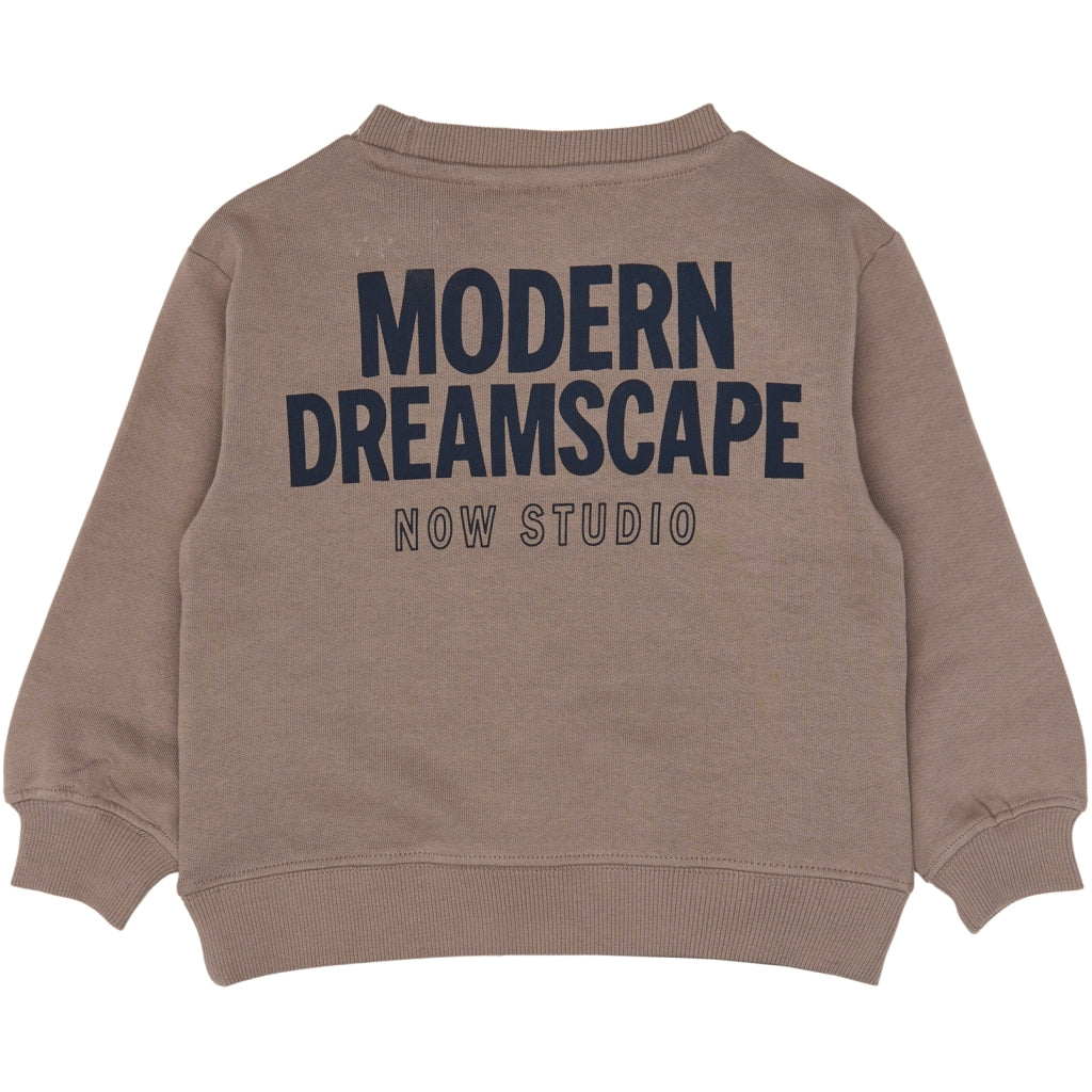 THE NEW SIBLINGS TNSTVerylo Oversized sweatshirt Sweatshirt Taupe Gray TN