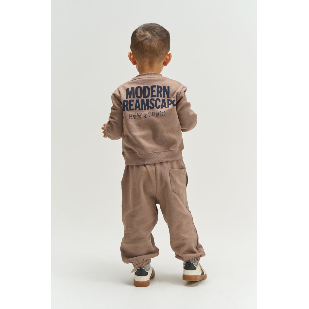 THE NEW SIBLINGS TNSTVerylo Oversized sweatshirt Sweatshirt Taupe Gray TN