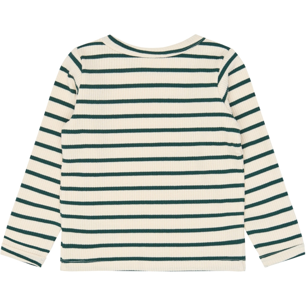 THE NEW SIBLINGS TNSTVico Langærmet rib T-shirt Langærmet bluse June Bug Striped