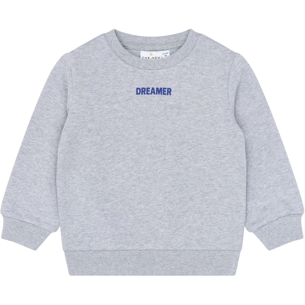 THE NEW SIBLINGS TNSTVillers Melange sweatshirt Sweatshirt Light Grey Melange