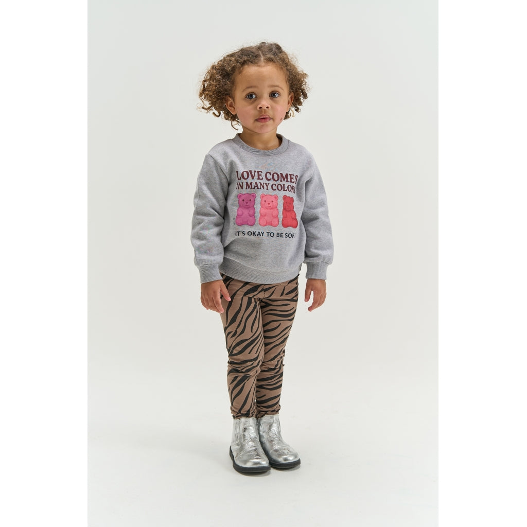 THE NEW SIBLINGS TNSTVinna sweatshirt Sweatshirt Light Grey Melange