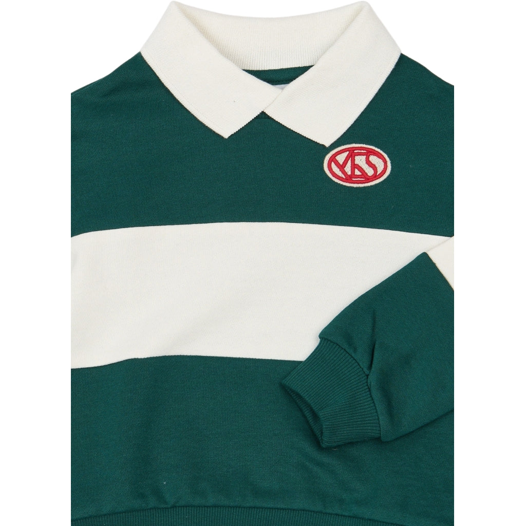 THE NEW SIBLINGS TNSTVirgilo Oversized Polo sweatshirt Sweatshirt June Bug