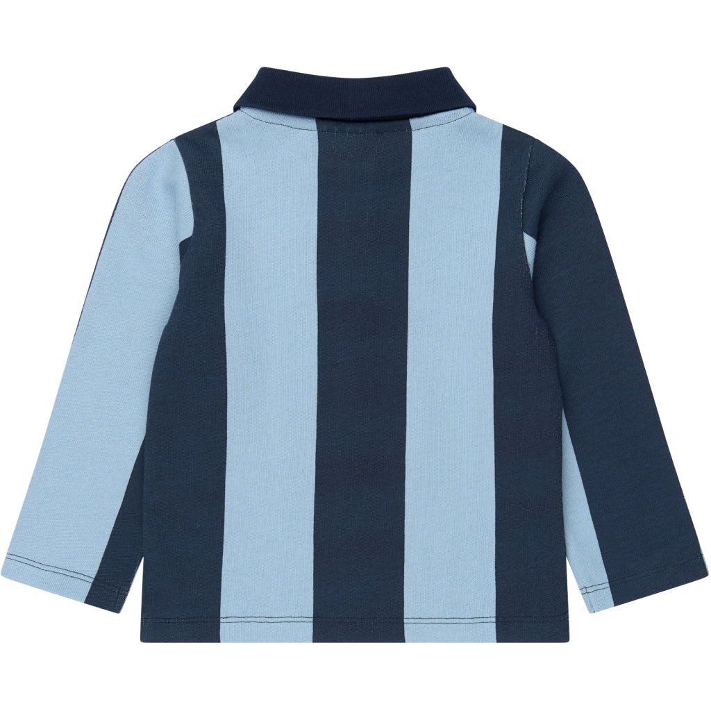 THE NEW SIBLINGS TNSTViro Langærmet Polo Langærmet bluse Navy Blazer Striped