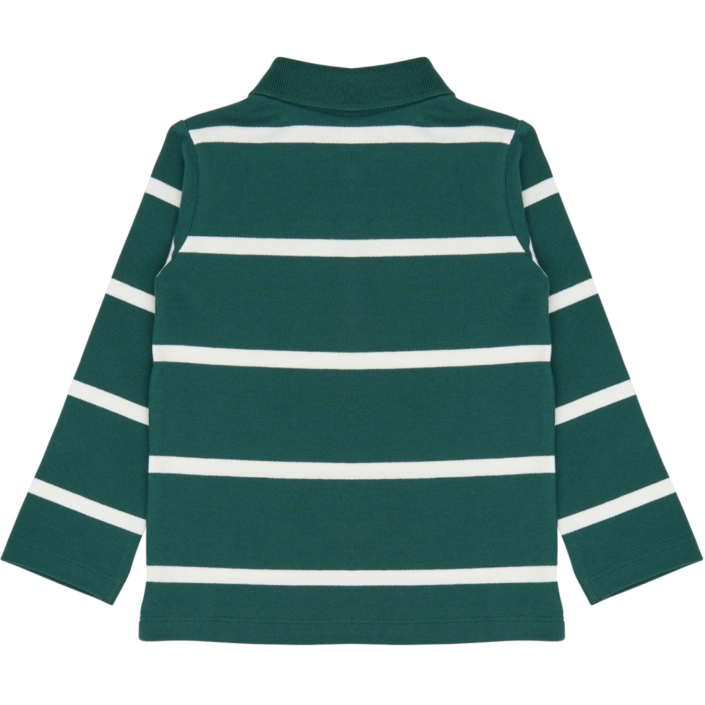 THE NEW SIBLINGS TNSTVix Langærmet Pique Polo Langærmet bluse June Bug Striped