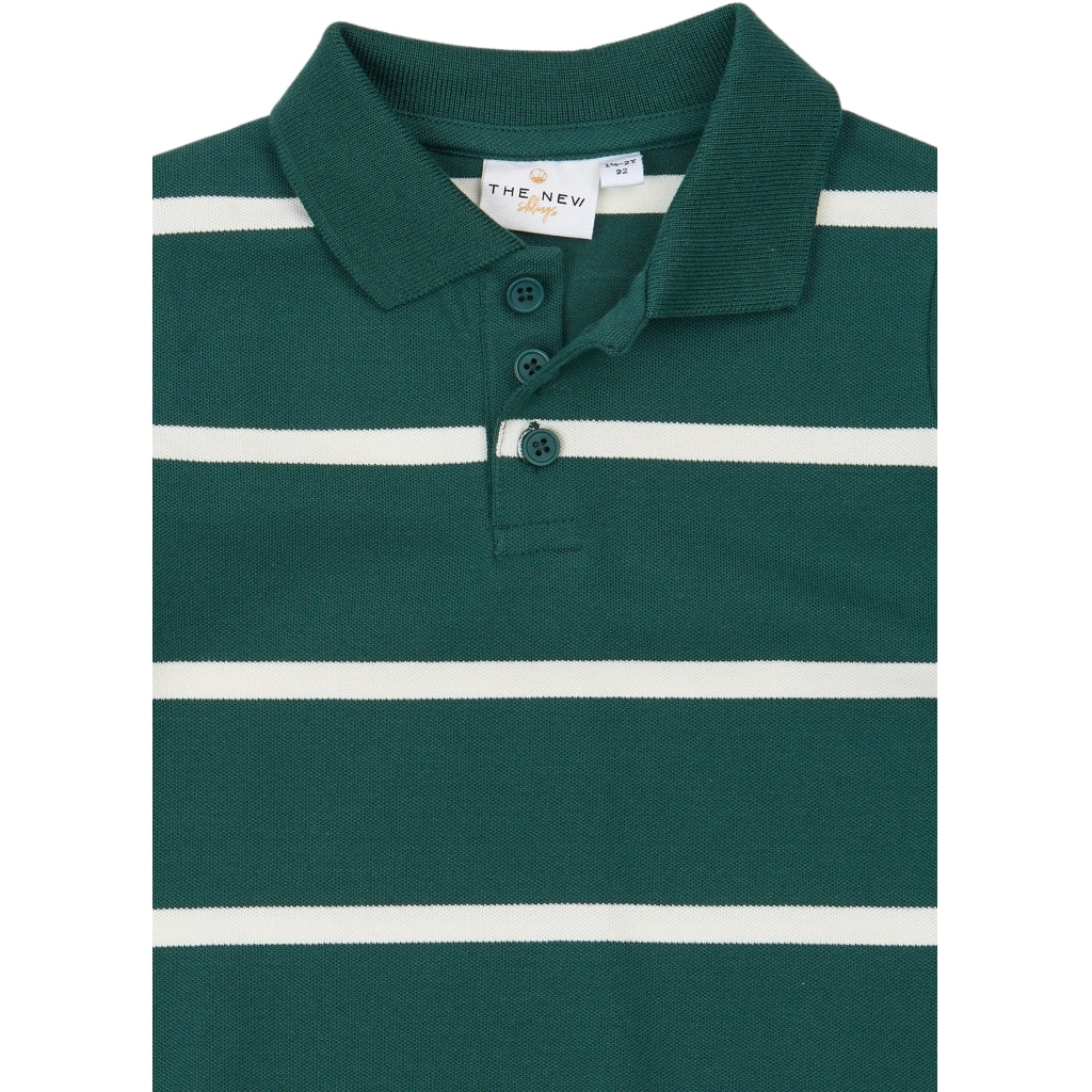 THE NEW SIBLINGS TNSTVix Langærmet Pique Polo Langærmet bluse June Bug Striped