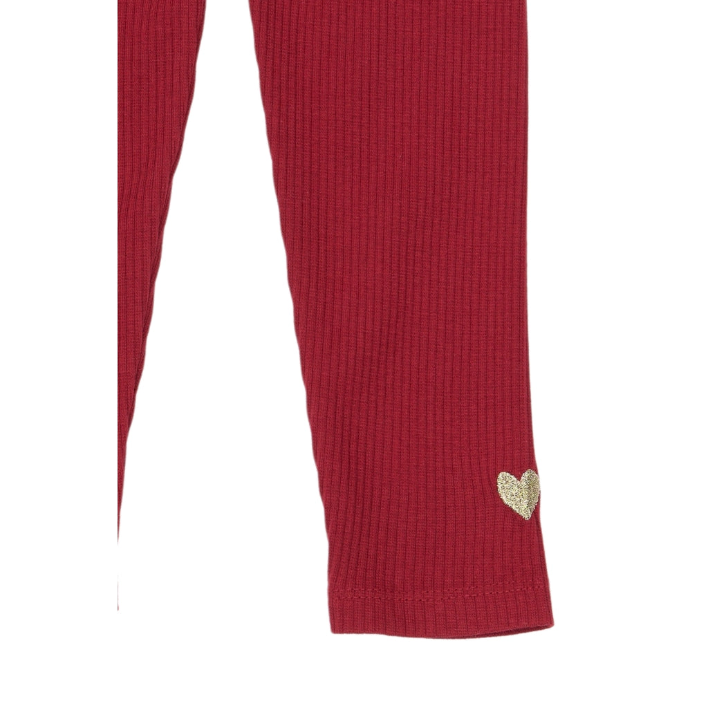 THE NEW SIBLINGS TNSTYania Rib Leggings Leggings Rio Red TN