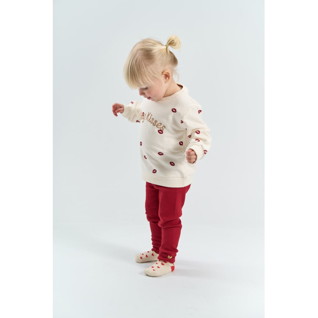 THE NEW SIBLINGS TNSTYania Rib Leggings Leggings Rio Red TN