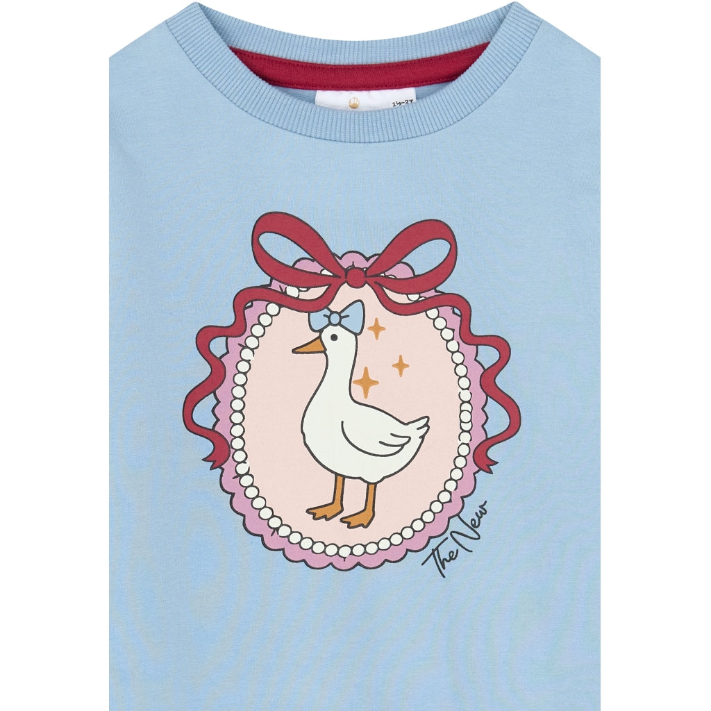 THE NEW SIBLINGS TNSTYasmina Sweatshirt Sweatshirt Ashley Blue