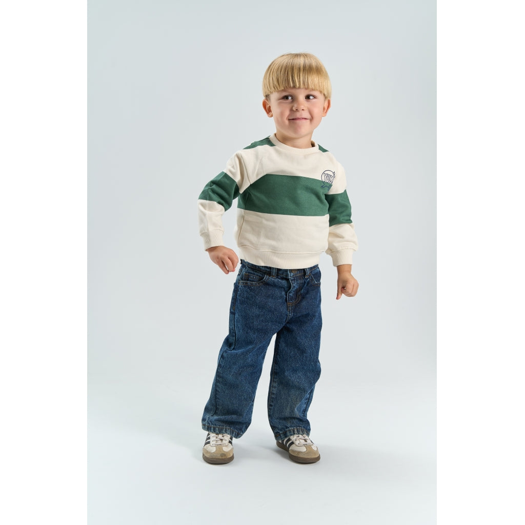 THE NEW SIBLINGS TNSTYasser Oversize Sweatshirt Sweatshirt North Atlantic Striped TN