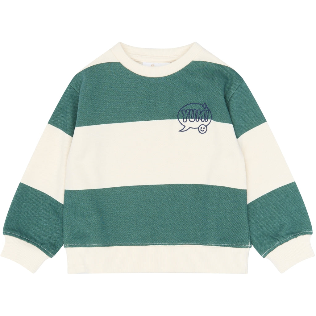 THE NEW SIBLINGS TNSTYasser Oversize Sweatshirt Sweatshirt North Atlantic Striped TN