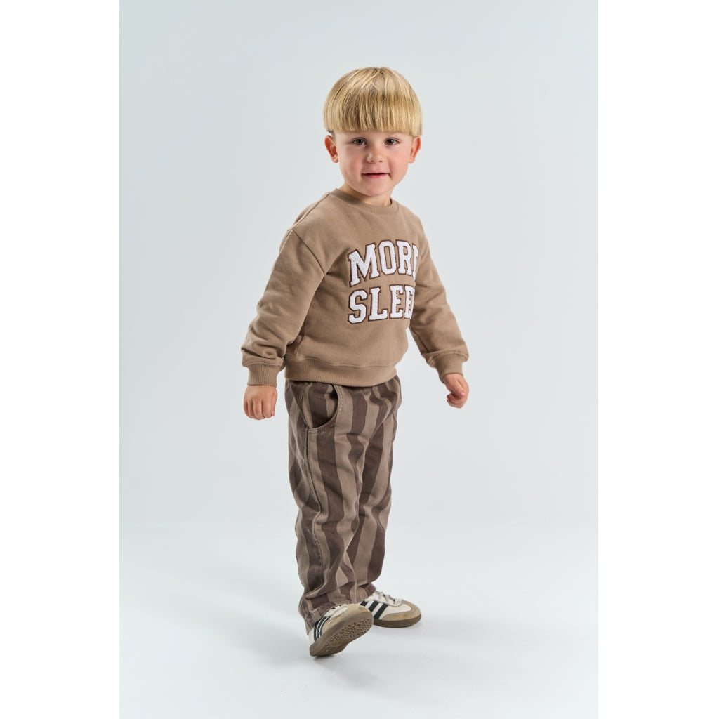 THE NEW SIBLINGS TNSTYdan Oversize Sweatshirt Sweatshirt Taupe Gray TN