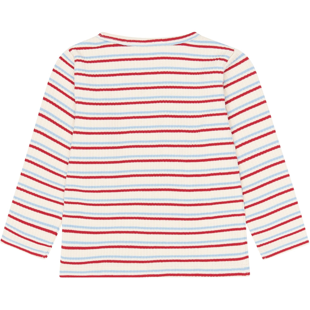 THE NEW SIBLINGS TNSTYoi Langærmet Rib Bluse Langærmet bluse Multi Colour