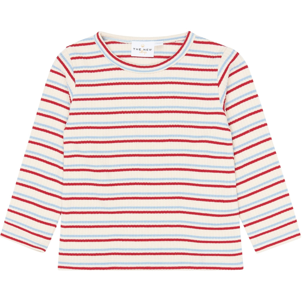 THE NEW SIBLINGS TNSTYoi Langærmet Rib Bluse Langærmet bluse Multi Colour