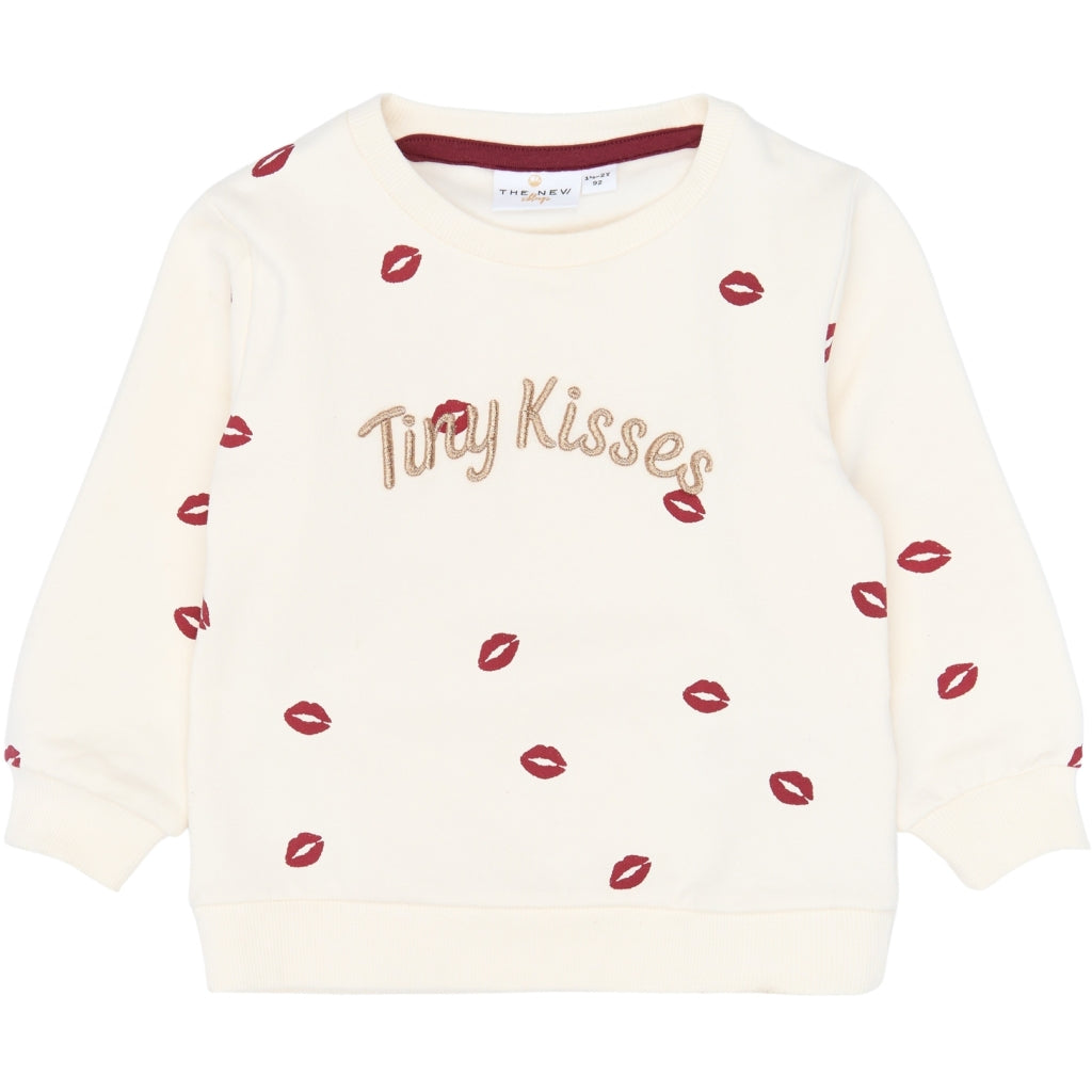 THE NEW SIBLINGS TNSTYsolde Sweatshirt Sweatshirt Gardenia AOP