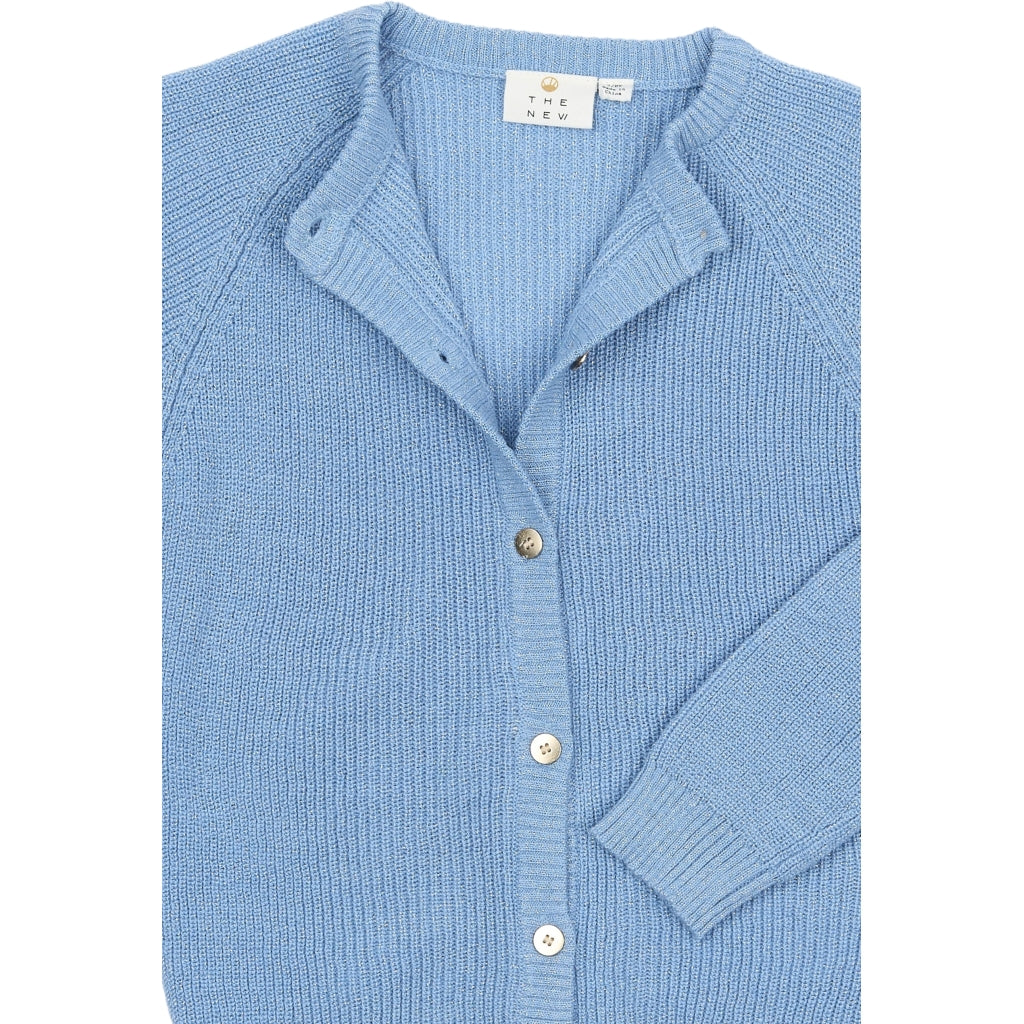 THE NEW TNSalvina Glitter Strik Cardigan Strik Forever Blue