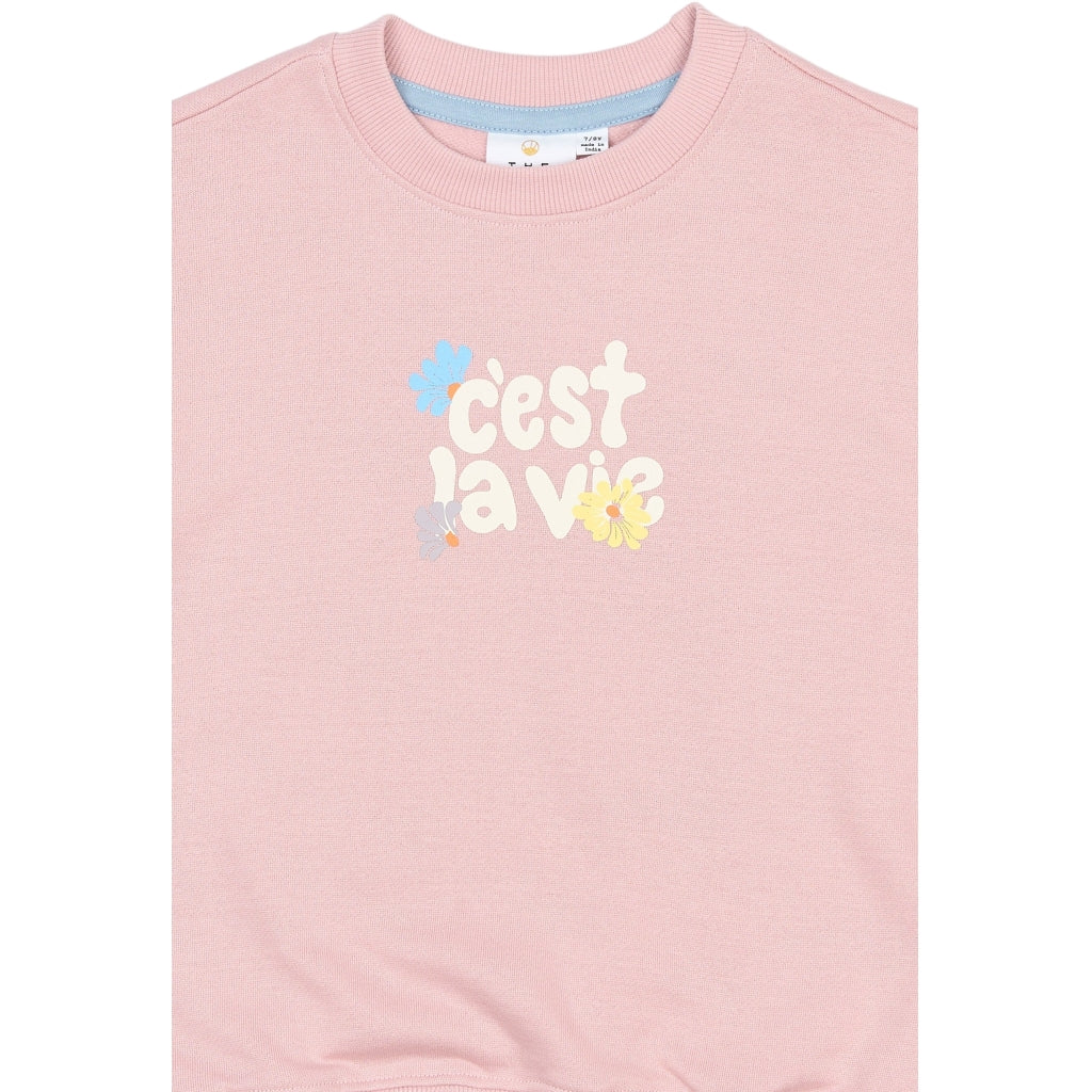 THE NEW TNSandy Oversize Sweatshirt Sweatshirt Silver Pink