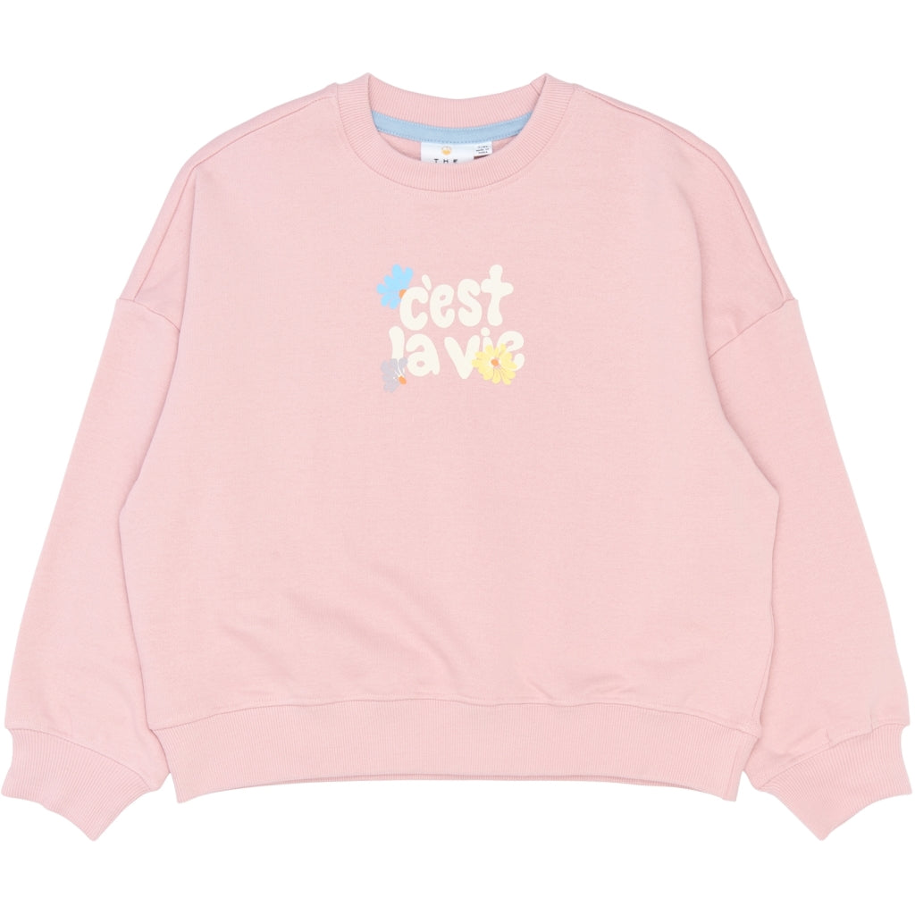 THE NEW TNSandy Oversize Sweatshirt Sweatshirt Silver Pink