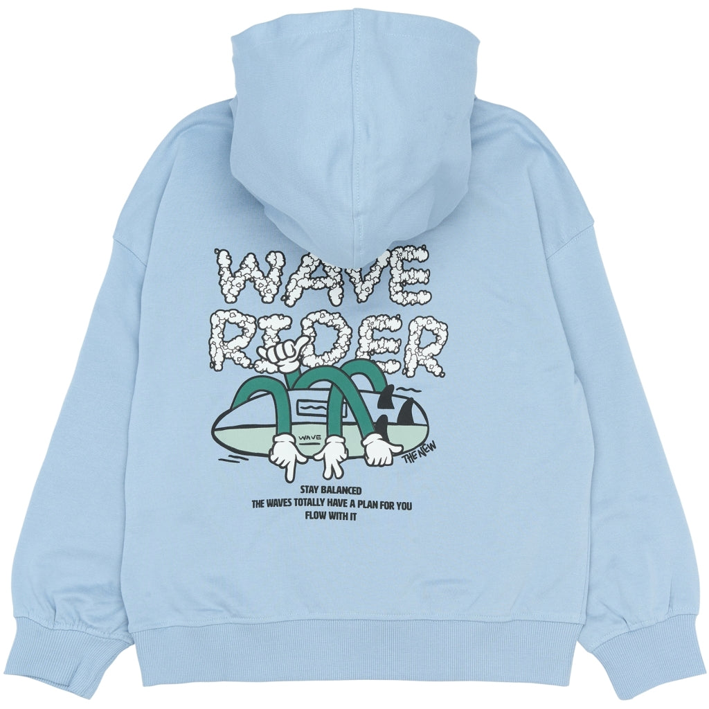 THE NEW TNSedrick Oversize Hættetrøje Sweatshirt Forever Blue