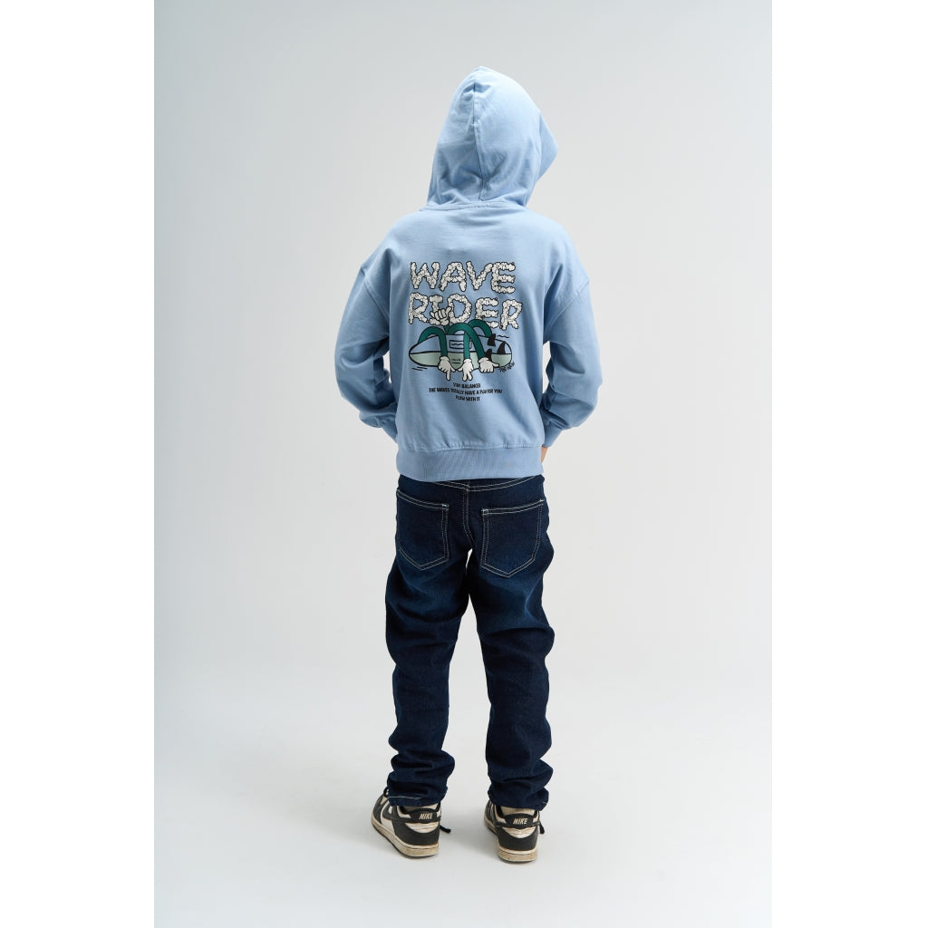 THE NEW TNSedrick Oversize Hættetrøje Sweatshirt Forever Blue