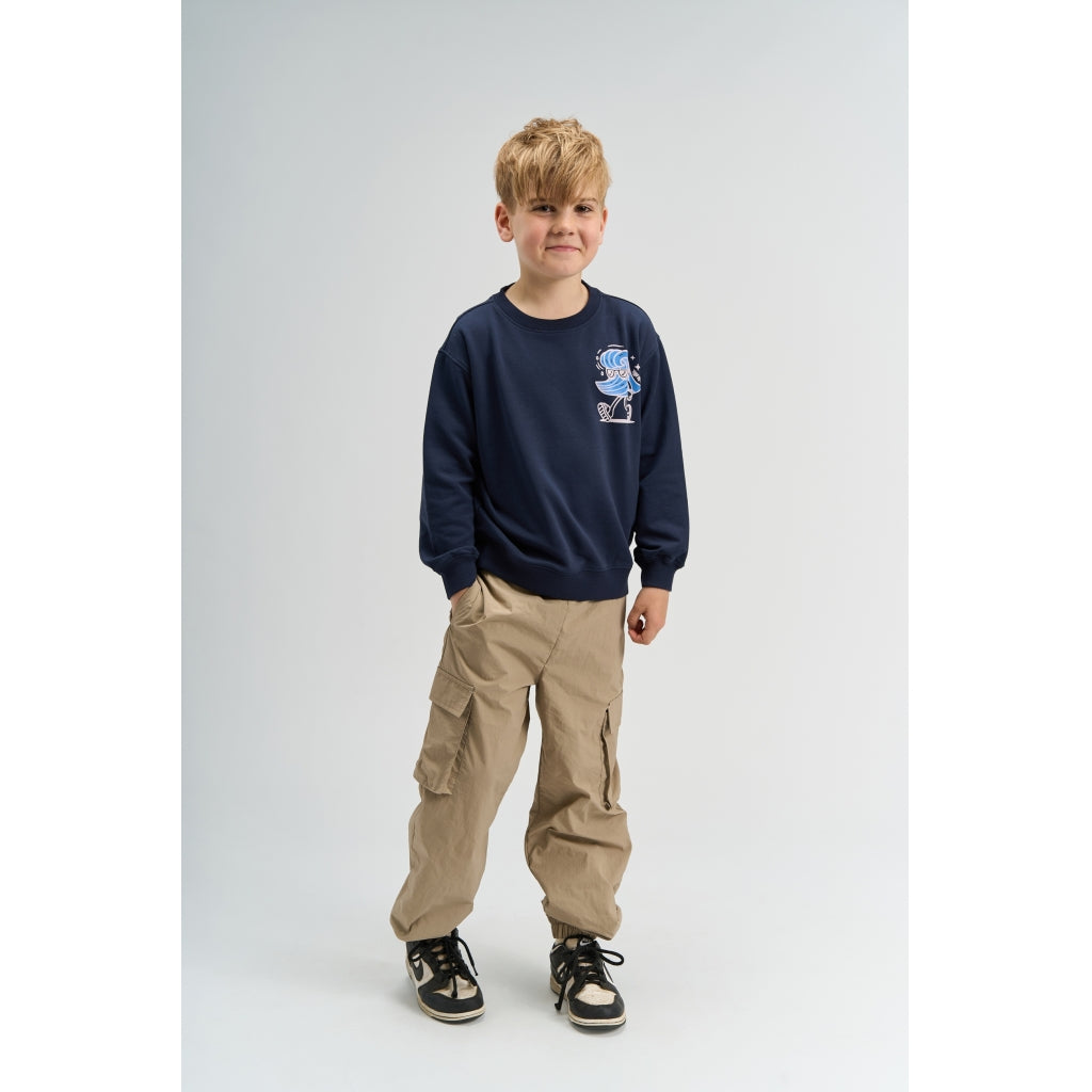 THE NEW TNSeth Oversize Sweatshirt Sweatshirt Navy Blazer