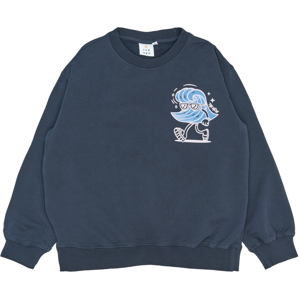 THE NEW TNSeth Oversize Sweatshirt Sweatshirt Navy Blazer