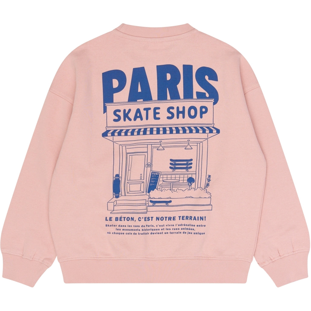THE NEW TNSeyn Oversize Sweatshirt Sweatshirt Silver Pink