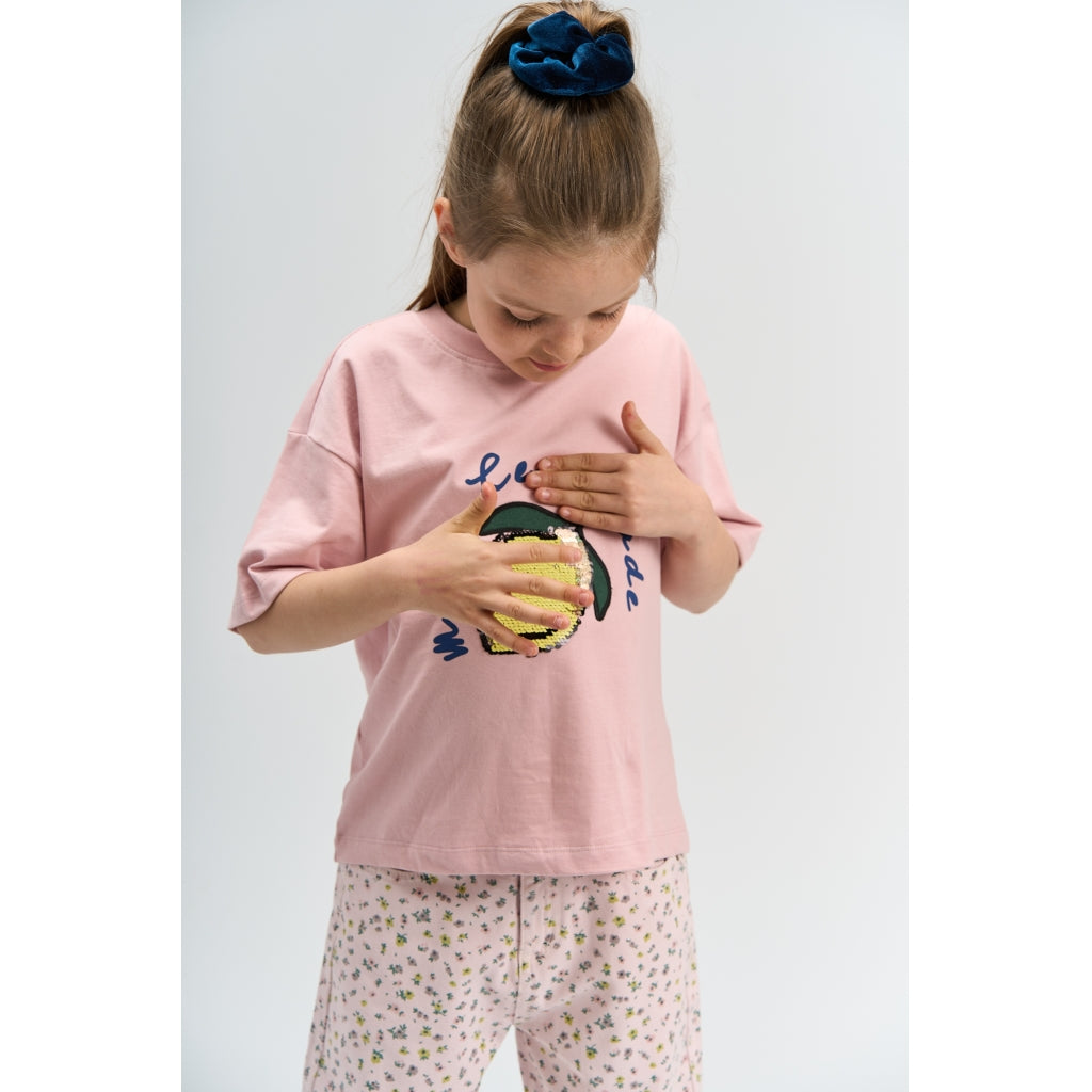THE NEW TNShannet Oversize T-Shirt T-shirt Silver Pink