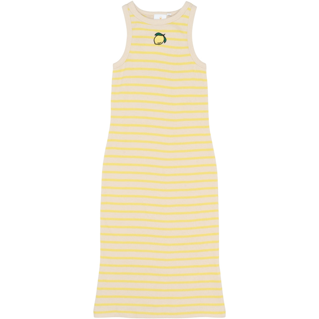 THE NEW TNShannon Ærmeløs Kjole Kjoler Acacia Striped