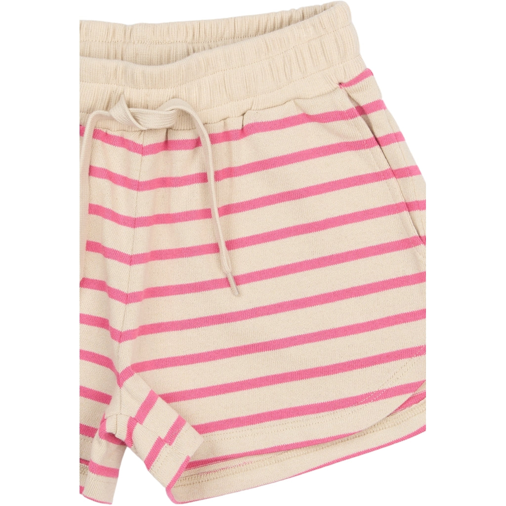 THE NEW TNShannon Shorts Shorts Carmine Rose Striped