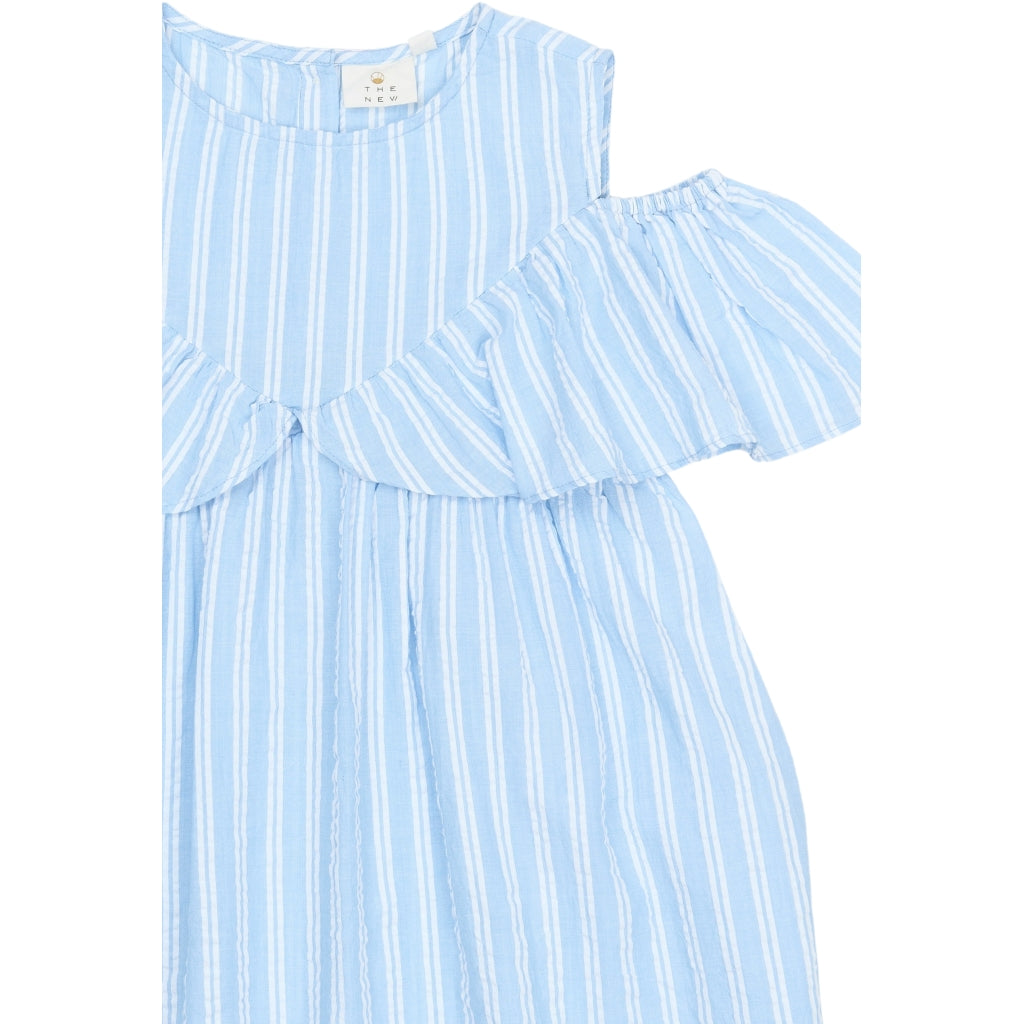 THE NEW TNShirley Ærmeløs Kjole Kjoler Forever Blue Striped