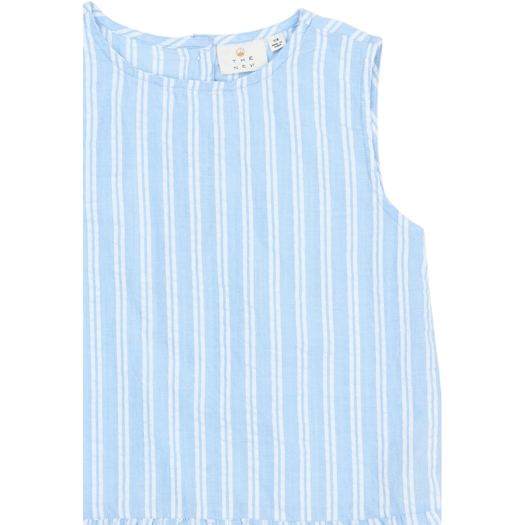 THE NEW TNShirley Ærmeløs Top Kortærmede top Forever Blue Striped