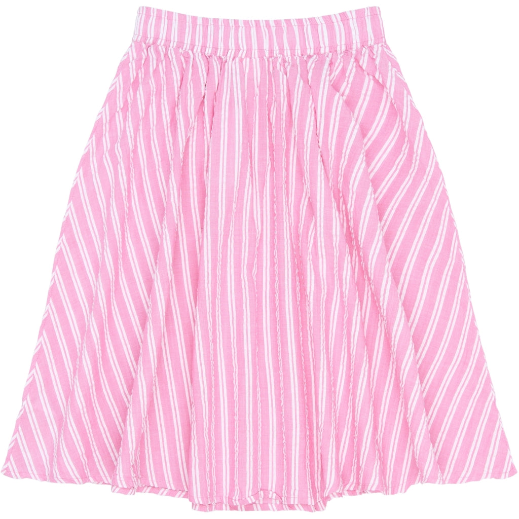 THE NEW TNShirley Nederdel Nederdel Carmine Rose Striped