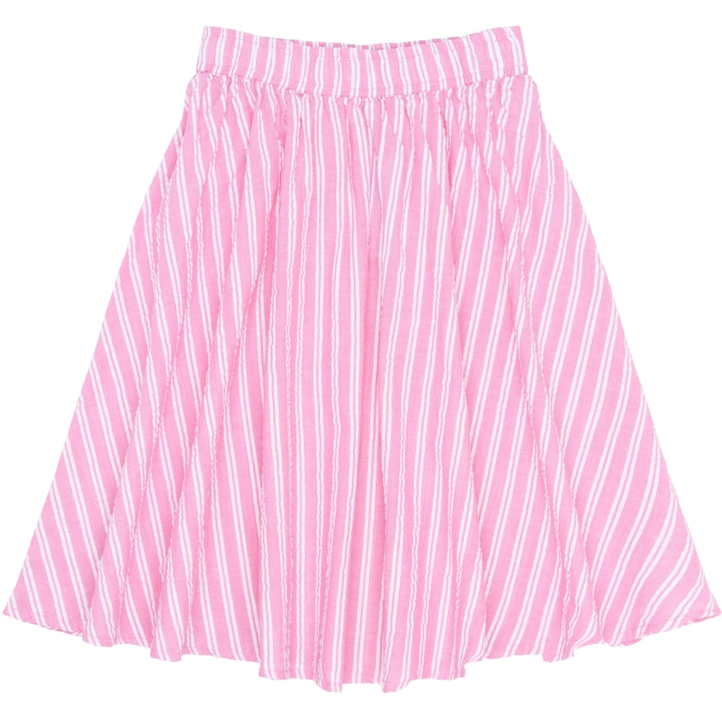 THE NEW TNShirley Nederdel Nederdel Carmine Rose Striped