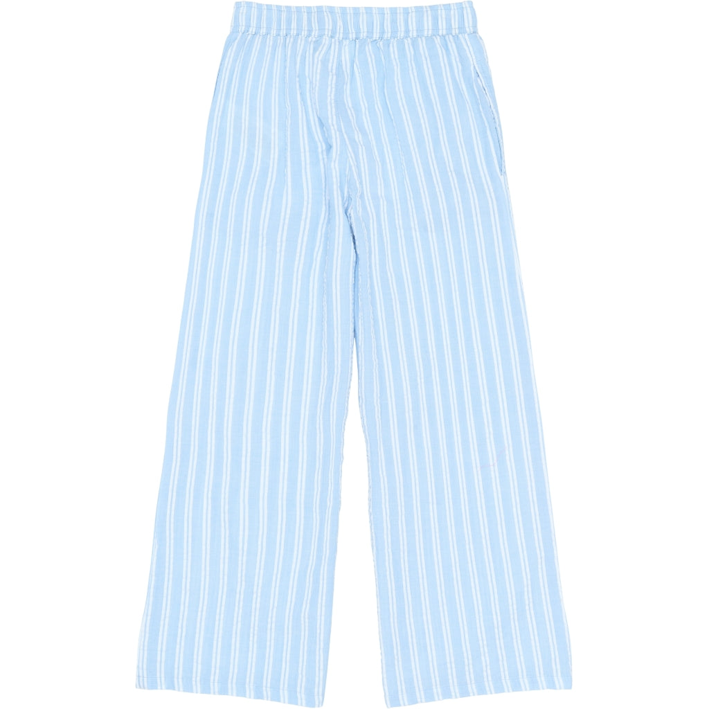 THE NEW TNShirley Wide Leg Bukser Bukser Forever Blue Striped